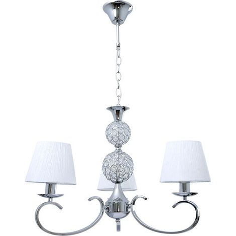 Lampada cromata con display bianco HONDURAS Chrome INTERLUSA (1/4)