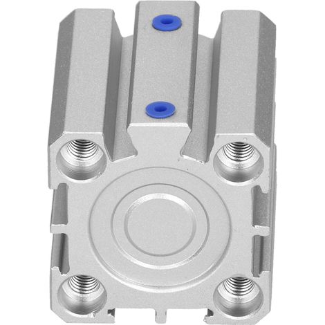 Luftzylinder aus Aluminium, dünnwandig, doppeltwirkend, pneumatische Komponenten, Zubehör, Bohrung 25 mm, SDA25x25