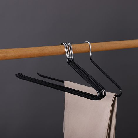 MKK Trouser hanger, easy hanging, 20 piece-Classic Black