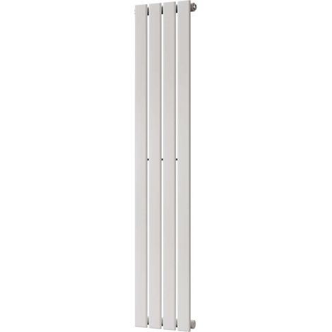 Typhoon - White Vertical Radiator H1400mm x W272mm Single Panel (1/3)