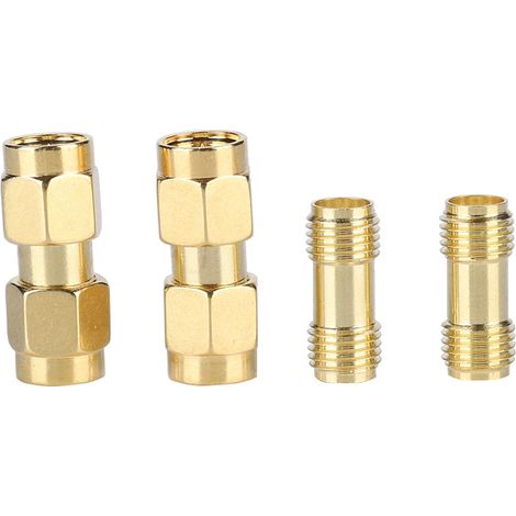 HF-Adapter SMA Stecker auf Stecker und SMA Buchse auf Buchse – Koaxialanschluss (1/5)