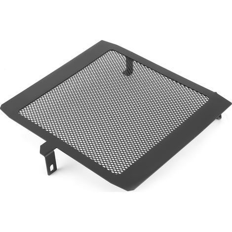 Grille de protection radiateur moto compatible Benelli Leoncino BJ500 2018-2019, garde en métal, couvre-radiateur, accessoire résistant, noir.