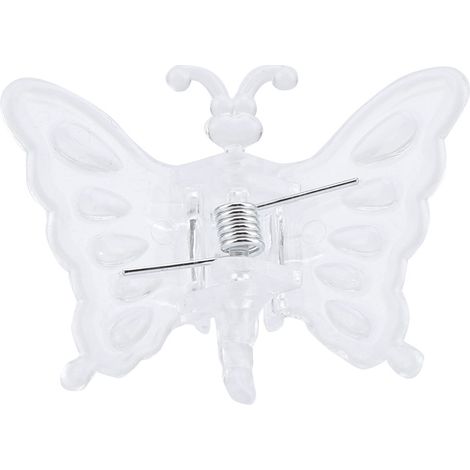 100 Tiges de Support pour Orchidées, Clips de Jardin en Plastique Mini, Tuteurs pour Fleurs, Tiges de Croissance Verticale, Lot de 100 Pièces (1/5)