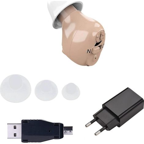 JZ-1088H5 USB-wiederaufladbarer digitaler Hörverstärker, 35 Stunden Akkulaufzeit, Hörgerät (1/5)