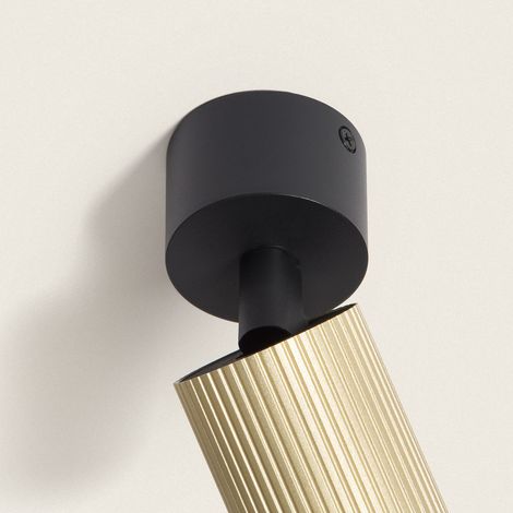 Deckenleuchte Aluminium Aritz 1 Spot Gold