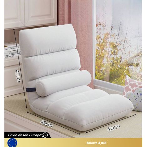 Canapé convertible matelas tatami, fauteuil relax individuel pour chambre étudiante, lit d'appoint pliable avec dossier, idéal sous fenêtre de toit, format compact (1/4)