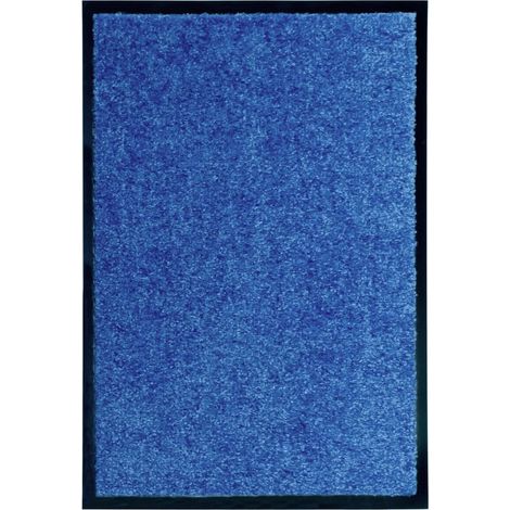 Paillasson lavable Tapis de salon Style Moderne - Tapis de sol Bleu 40x60 cm BV652669 - BonneVie (1/5)