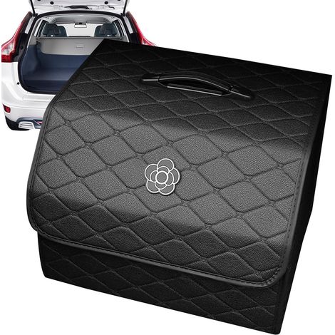 Boîte de rangement pliable pour coffre de voiture - Organiseur de coffre pliable - Organiseur de coffre pliable - Organiseur de coffre robuste (1/5)