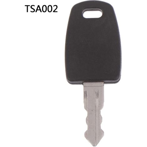 Ecleanfy - Pochette multifonctionnelle TSA002 007 pour valise, bagages, douane, noire TSA002 (1/5)