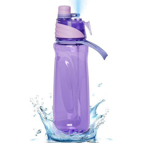 Gourmet-Sport 950 ml mit Brumation und Flüssigkeitszufuhr 2 und 1 – Groß, BPA-frei, verwendbar, Silikon, Silikon und große Öffnung – Ideal für Sport, Camping, Reisen und Klimaanlage – Für Frauen und K