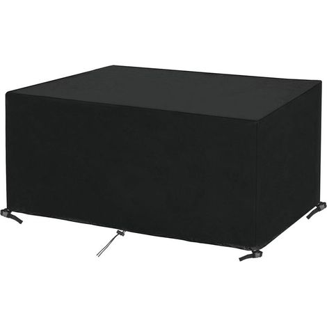 Housse de Protection - Table de Jardin Rectangulaire - Tissu Oxford 420D Imperméable - 200 x 160 x 70 cm - 1 Pièce (1/5)