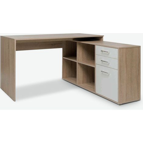 Leon  Legno laminato - Marrone / bianco (1/5)