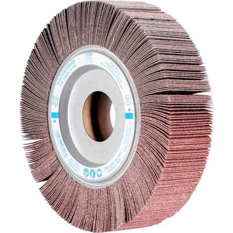 PFERD TOOLS Lamellenschleifrad FR Ø 200x50mm Bohrung Ø 44,0mm A60 für universelle Anwendung 2 Stk (1/5)