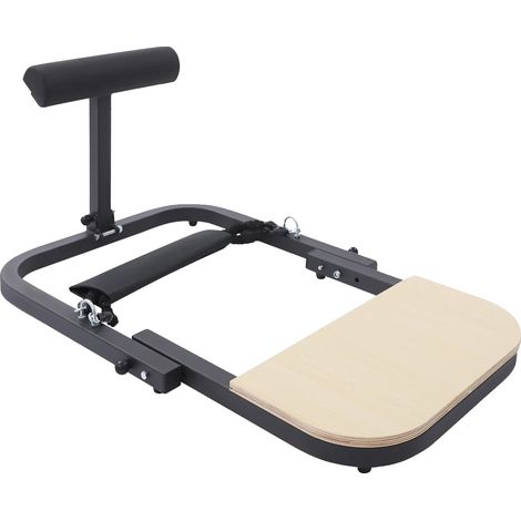 Machine à Hip Thrust, Design Pliable, Options d'Exercice Multiples, noir (1/5)
