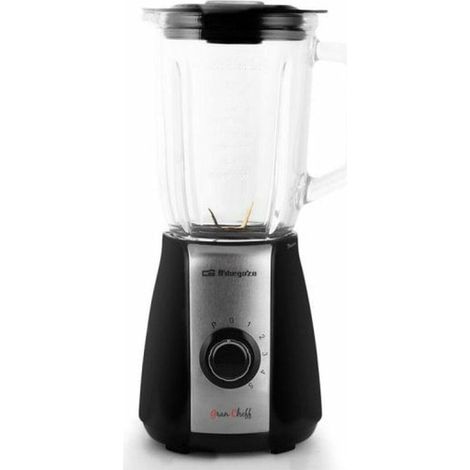 Frullatore a caraffa orbegozo bv 6575/ 600w/ 5 velocità/ capacità 1,5l