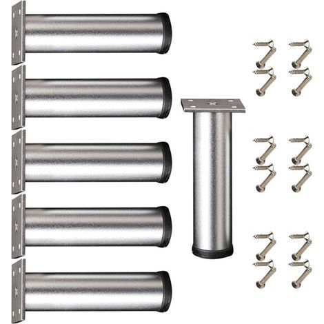 Ascenseurs modernes de jambe de lit de styles de pieds de-Argent (1/2)