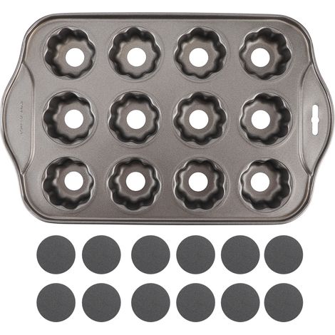 Moule à gâteau rond antiadhésif en acier au carbone pour la cuisine à faire soi-même (1/5)
