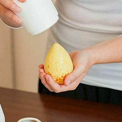 Reisbällchenform, Bento-Bällchenform aus Kunststoff, Werkzeug zur Herstellung von Kugeln für Zuhause, Küche, Reisen, Picknicks und runde Köpfe (1/5)