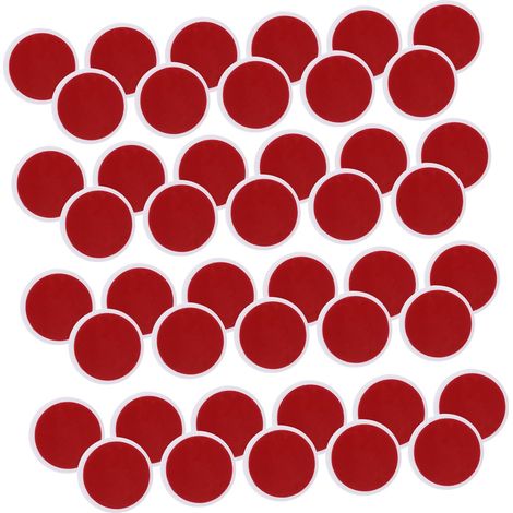 IMIKEYA 100 disques de suspension en plastique pour bannières (1/5)