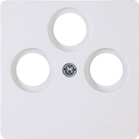 Kopp Cache Prise TV, radio, SAT HK05 blanc arctique 335002007 1 pc(s) X926131 (1/2)