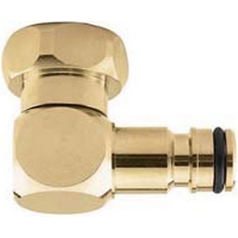 1PZ PRESA GIREVOLE IN OTTONE CON INNESTO RAPIDO