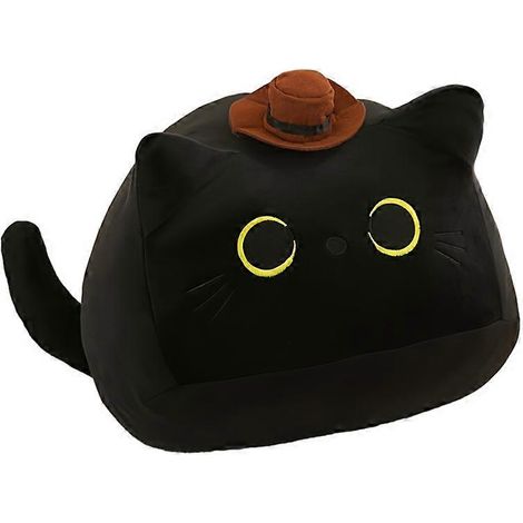 Western Cat Plush Toy for Girls Gift Large Cat Pillow Cartoon Doll (1/5)