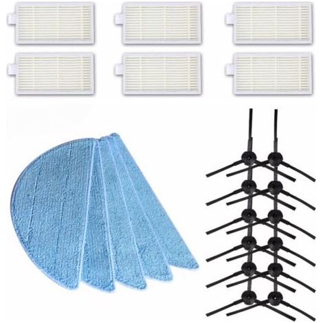 Seitenbürsten, HEPA-Filter und Reinigungstücher/Mopps für die Staubsauger CHUWI iLife V5s, V3, V3+, V5X5 und iLife V5pro (1/4)