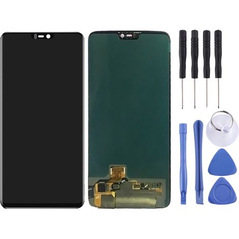 Compatible with the OnePlus 6 LCD touchscreen (color: black) (1/3)