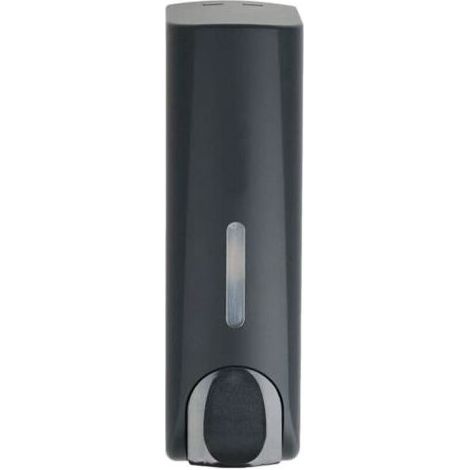 Distributeur de Savon Mural Noir Mat Pour Gel Douche, Shampooing et Revitalisant Design Élégant pour Cuisine et Salle de Bain (1/4)