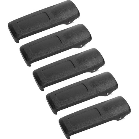 Lot de 5 clips de ceinture pour talkie-walkie compatibles avec Motorola XPR6550, XPR 7550, XiR-P8268, XiR P6600 et XPR3300 (1/5)