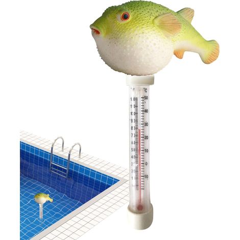 Thermomètre Numérique  Animaux Dessinés Animés Accessoire de Piscine - Thermomètre Grand Pour Piscine Accessoire Maison Intérieur Extérieur Spa Source Chaude Baignade Famille Lac Baignoire