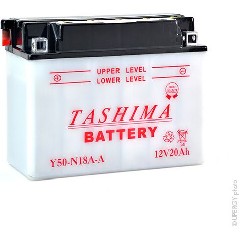 Batterie Tashima 12v , 20a Adaptable Pour Wolf Et Etesia. L: 205, L: 90, H:162mm, + à Gauche Pour Autoportée, Quads. (livrée Ave (1/5)