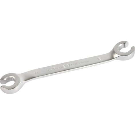 Clé à tuyauter 11x13 mm satinée chrome vanadium - AUTOBEST