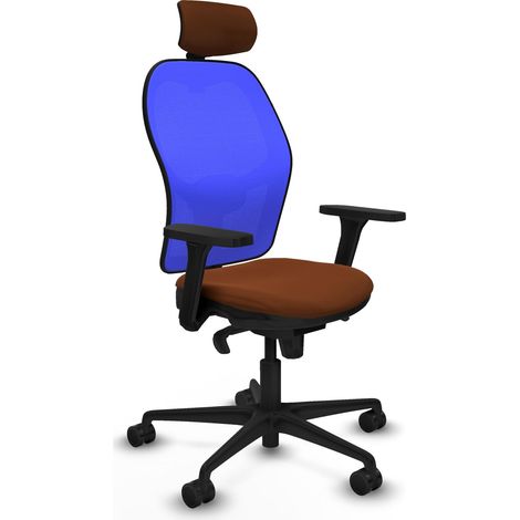 Bürostuhl piqueras y crespo Jorquera blau hochwertiger Schaum (1/2)