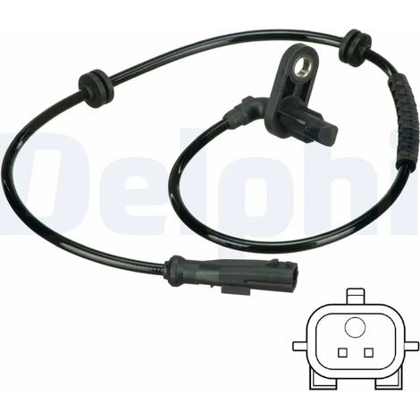 Capteur, vitesse de roue Delphi Technologies SS20600 RENAULT 479009927R