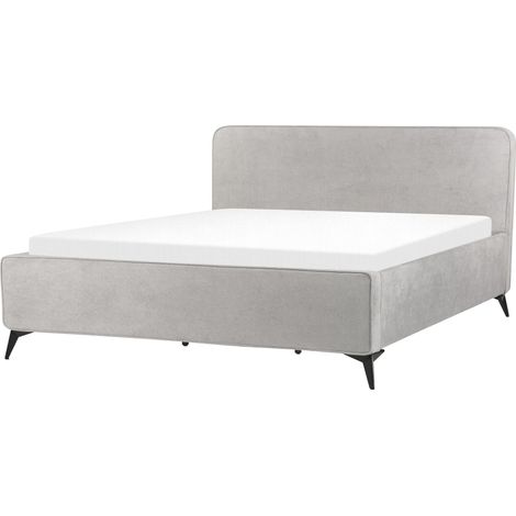 Bed Fabric VALOGNES 180 x 200 cm (EU Super King) Light Grey (1/5)