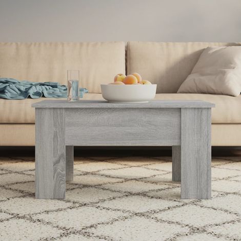 Couchtisch Grau Sonoma 79x49x41 cm Holzwerkstoff