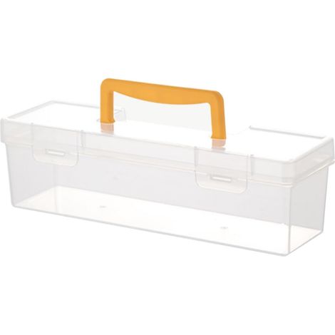 Organisateur De Petite Boîte À Outils Boîte de rangement transparente, vis, Organiseur De Petites Pièces Clé, Cliquet, Borne Pour Garage, Établi, Pêche, (1/5)