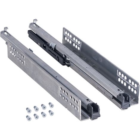 Geberit Schubladenschienen für Badezimmermöbel, 35cm, 245190001, 2er-Set