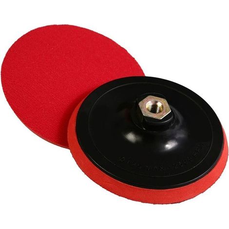 Polierer-Trägerplatte, 125 mm ABS-Trägerplatte für Motorhaube (M10) - Crezuo