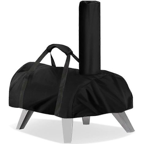 Housse pour four à pizza VonHaus, housse robuste avec cheminée, imperméable et protectrice pour l'extérieur. (1/5)