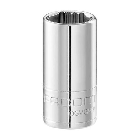 Llave de vaso Facom r.7grp hexagonal cromo vanadio 1/4 pulg