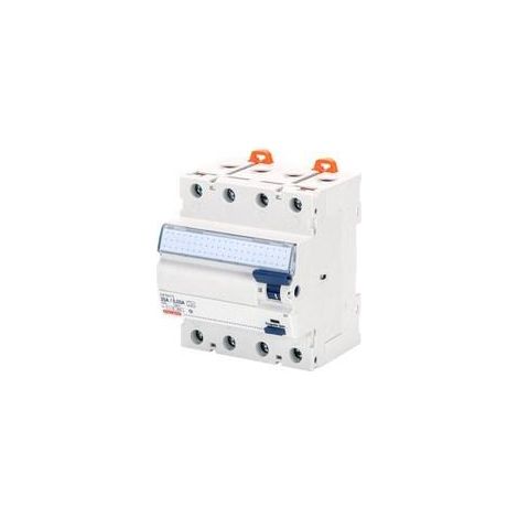 Gewiss INTERRUPTEUR DIFFÉRENTIEL - IDP - 4P 40A TYPE A RAPIDE Idn=0,3A - 4 MODULES, GWD4134