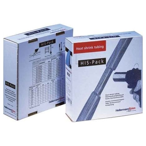 Hellermann Tyton 308-31802 funda termorretráctil roja 4 m