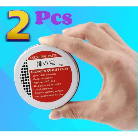 6 Stück Lötzinnpaste, Flussmittel, Reparaturzubehör für elektrische und elektronische Lötarbeiten (1/4)