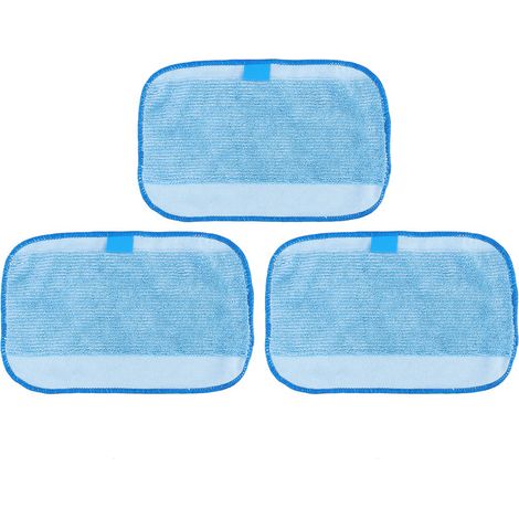 3 lingettes de lavage humide en fibre pour Braava 321, 380, 320, 380t, patins de serpillière pour nettoyeur de sol (1/5)
