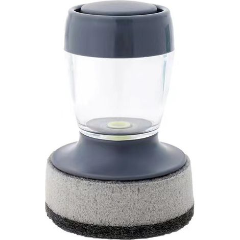 Dispensador de jabón rellenable para lavar platos, utensilios de lavandería, sartén, taza, cuenco para pan, estropajo, accesorios de cocina, 1 unidad