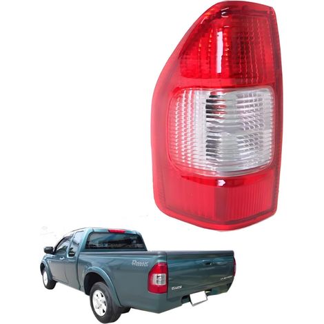 Feu Arrière Gauche pour Isuzu D-Max Pick-up 2003, Bloc Optique Arrière Côté Conducteur, Feu Stop, Clignotant, Feu de Position et Feu de Recul, Lampe Halogène 12V 45W pour Remplacement (1/4)