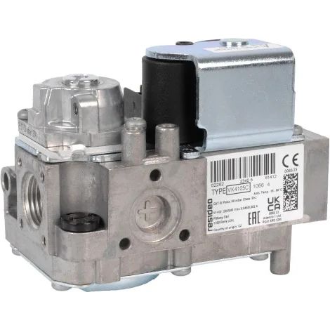 Honeywell – Bloc vanne gaz VK 4105 C 1066 – Électrovanne multifonctionnelle pour chaudières et appareils de cuisson – Contrôle précis du gaz