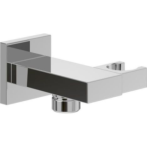 Villeroy & Boch Universal Showers Handbrausehalter TVC00046300061 eckig, Wandmontage, chrom (1/3)